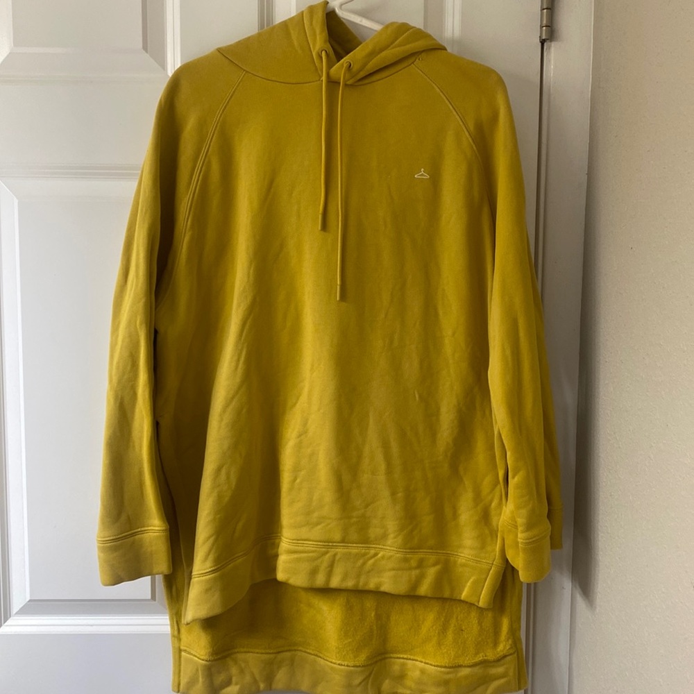 Hanger by Holzweiler golden yellow sweatshirt size xs